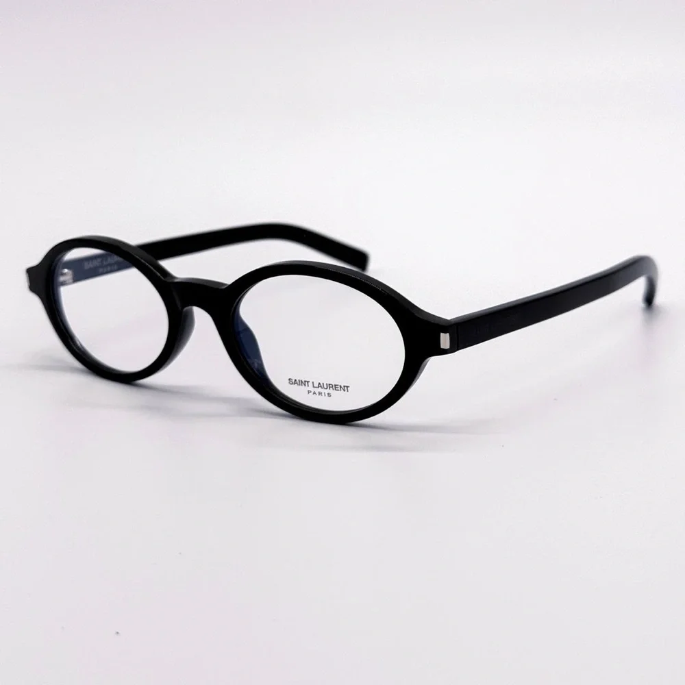 NEW SAINT LAURENT SL 751 JEANNE OPT 001 ROUND BLACK SL751 001 WOMEN EYEGLASSES